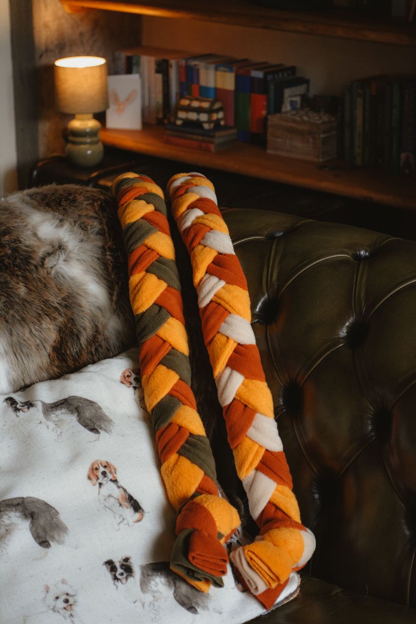 PUMPKIN Forager’s Plait – Snuffle Toy Puzzle Feeder