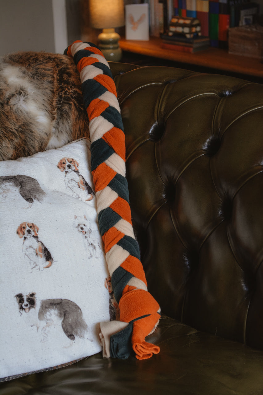 AUTUMN FOREST Forager’s Plait – Snuffle Toy Puzzle Feeder
