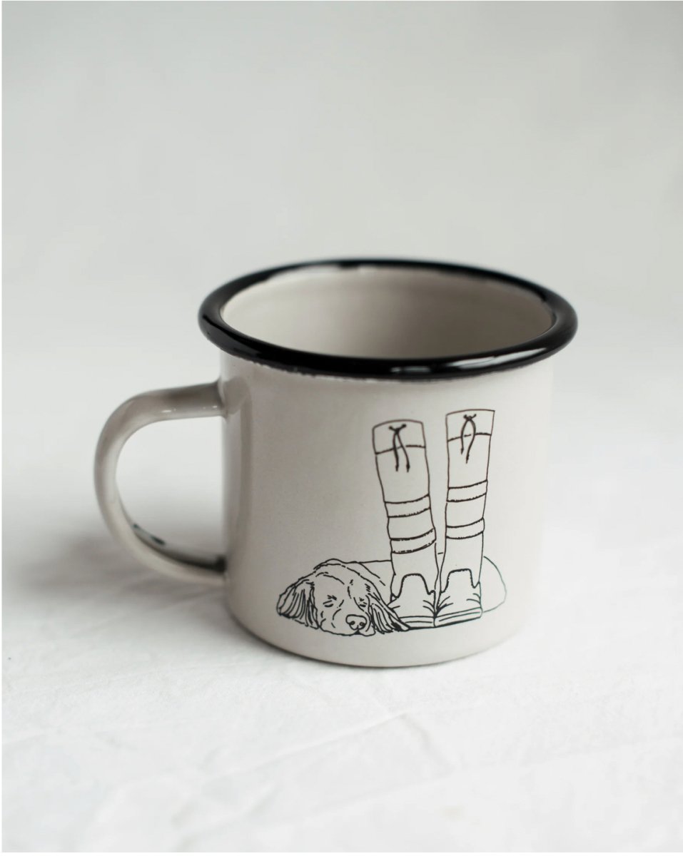 Dog Lovers Enamel Mugs - Calm Dog Games