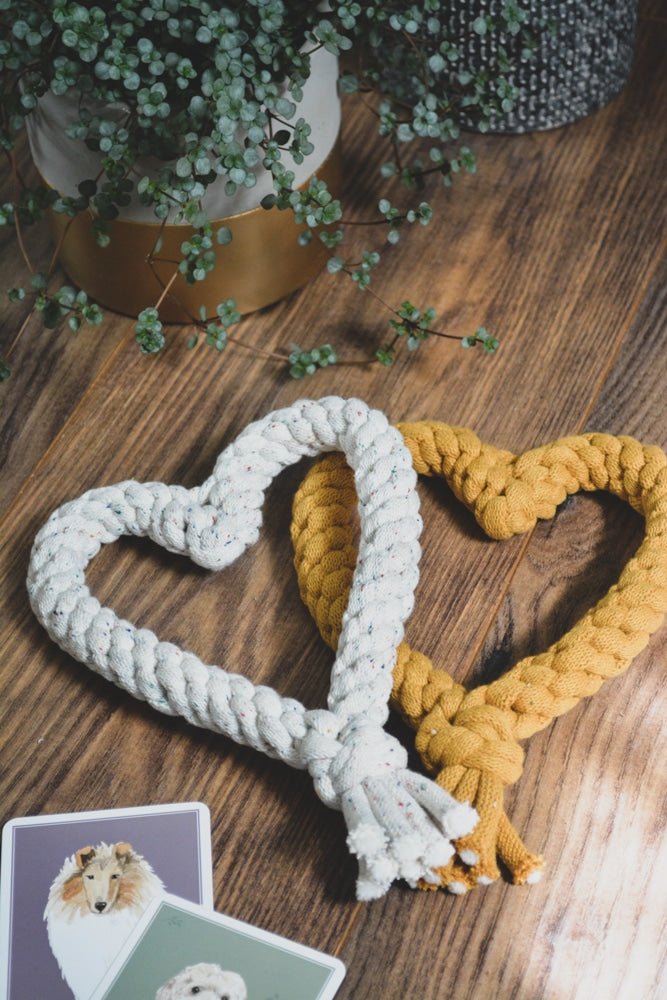 Heart Chew & Tug Toy - Calm Dog Games