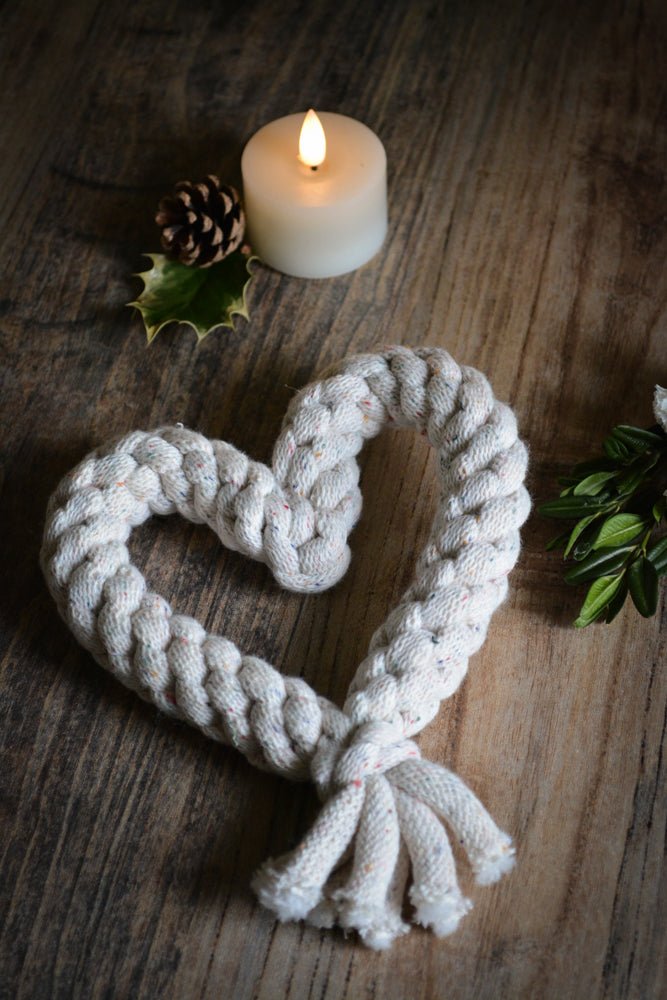 Heart Chew & Tug Toy - Calm Dog Games