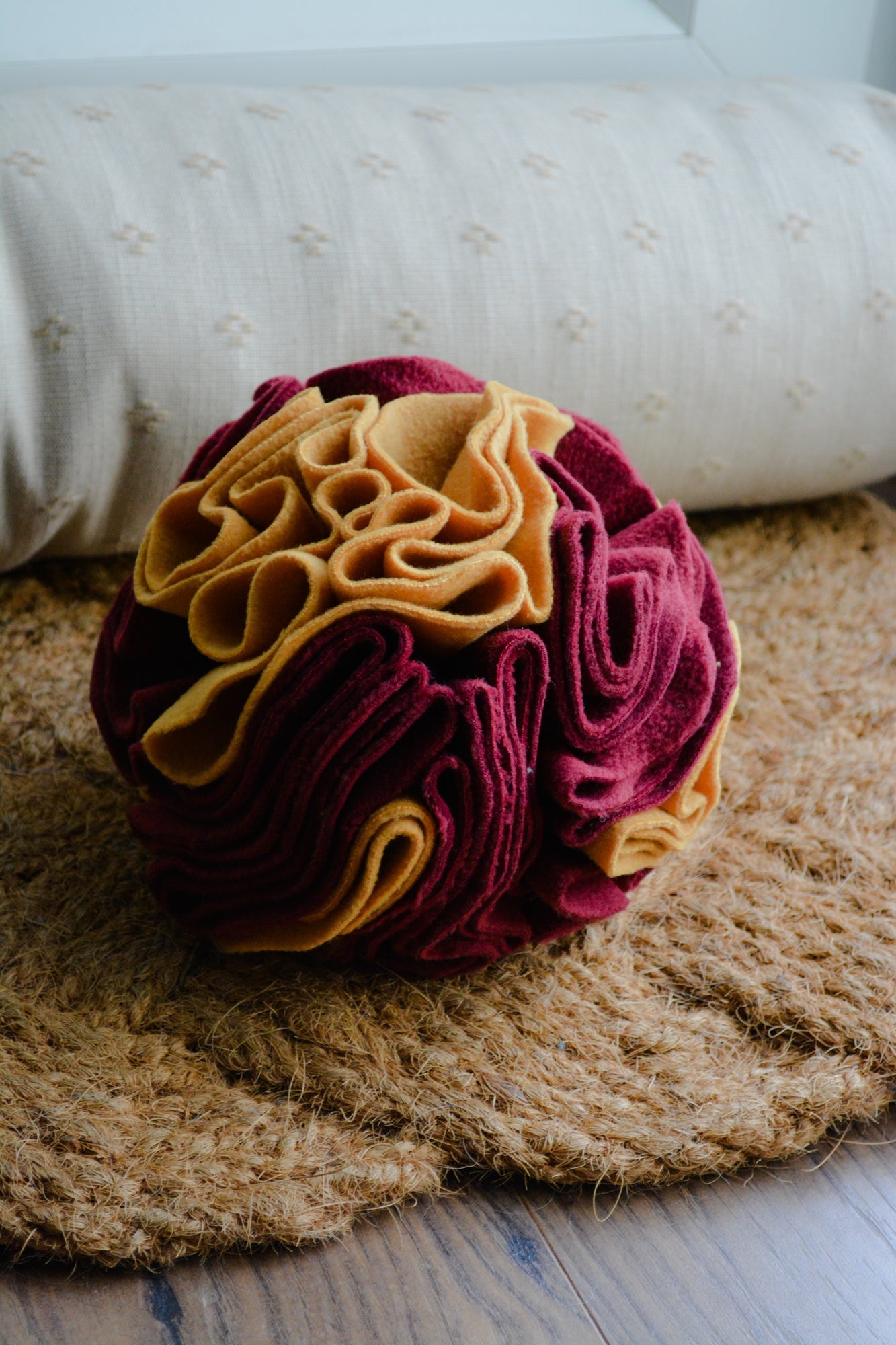 "The Snufflepuff" - Snuffle Ball Enrichment Toy (X - Large) - Calm Dog Games