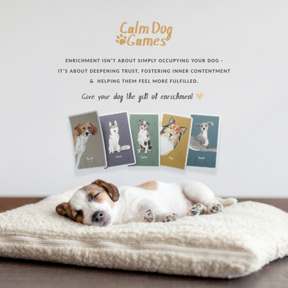 Enrichment Deck - Brain Games for Dogs ~ Updated ✨