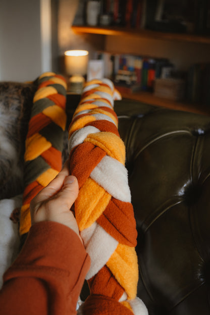 PUMPKIN Forager’s Plait – Snuffle Toy Puzzle Feeder