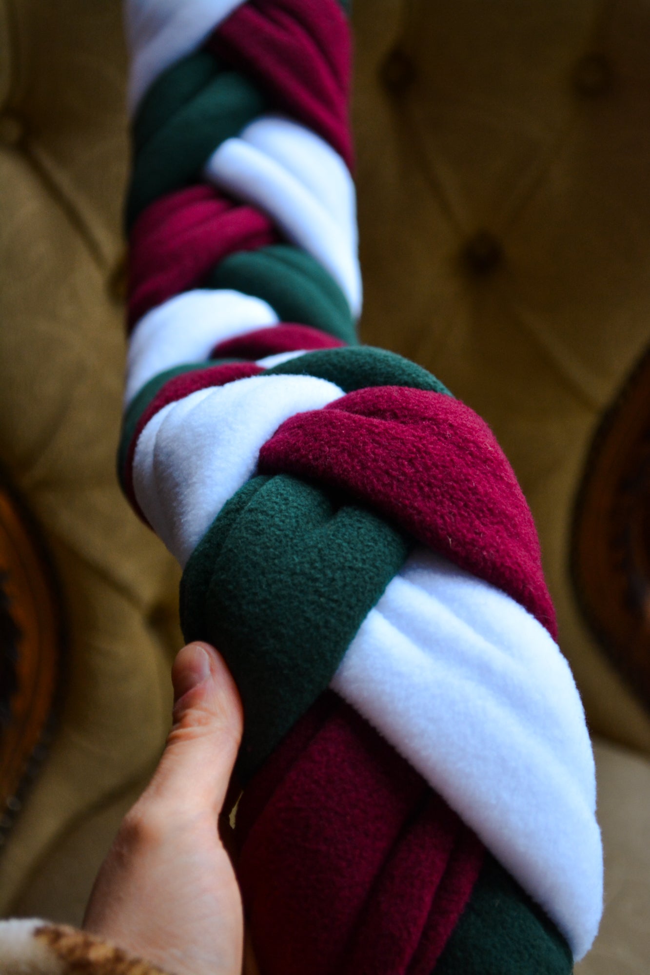 Giant Christmas Enrichment Snuffle Toy