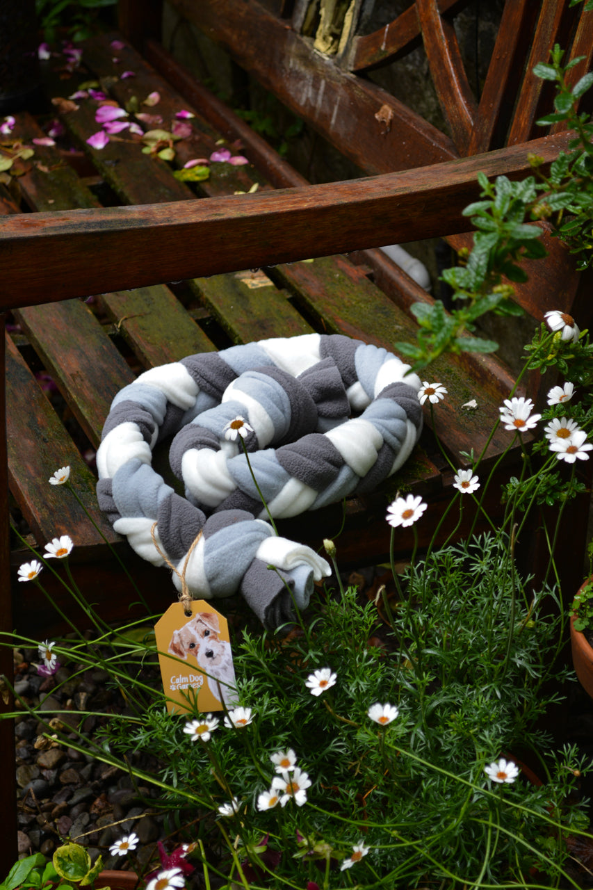 "Forager’s Plait" – Snuffle Toy Puzzle Feeder