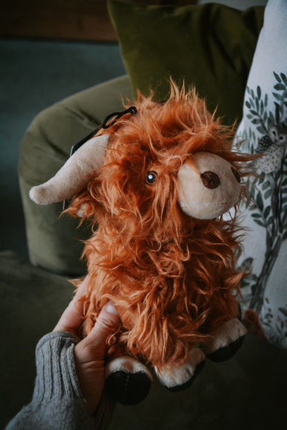 Highland "Coo" Dog Toy