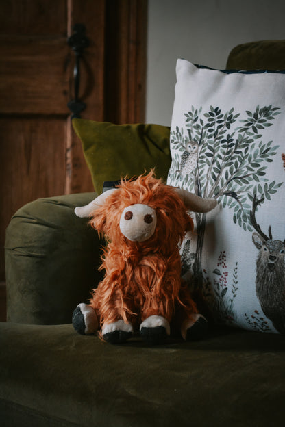 Highland "Coo" Dog Toy