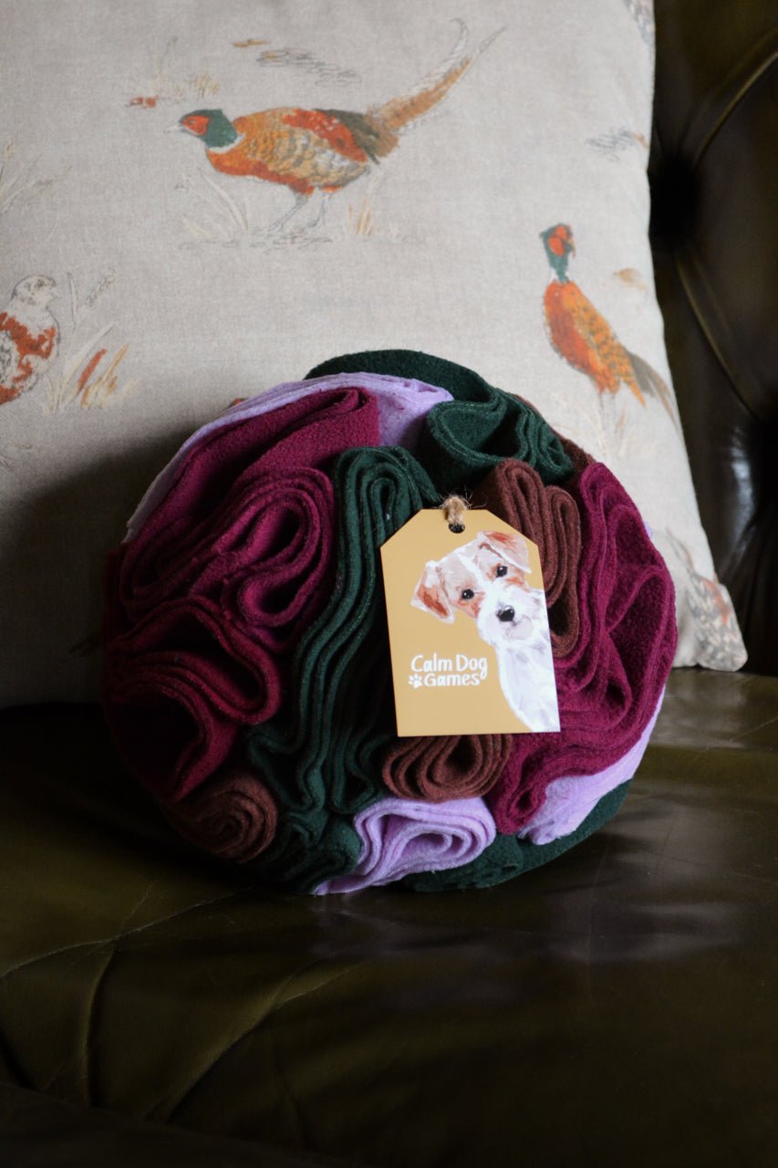 MOORLAND Snuffle Ball Puzzle Feeder Toy - Calm Dog Games