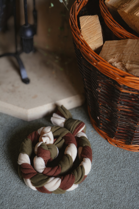 MUDDY PAWS Forager’s Plait – Snuffle Toy Puzzle Feeder