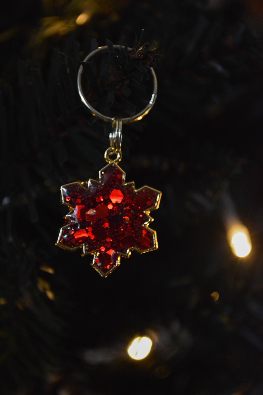 Snowflake Collar Charm - Calm Dog Games