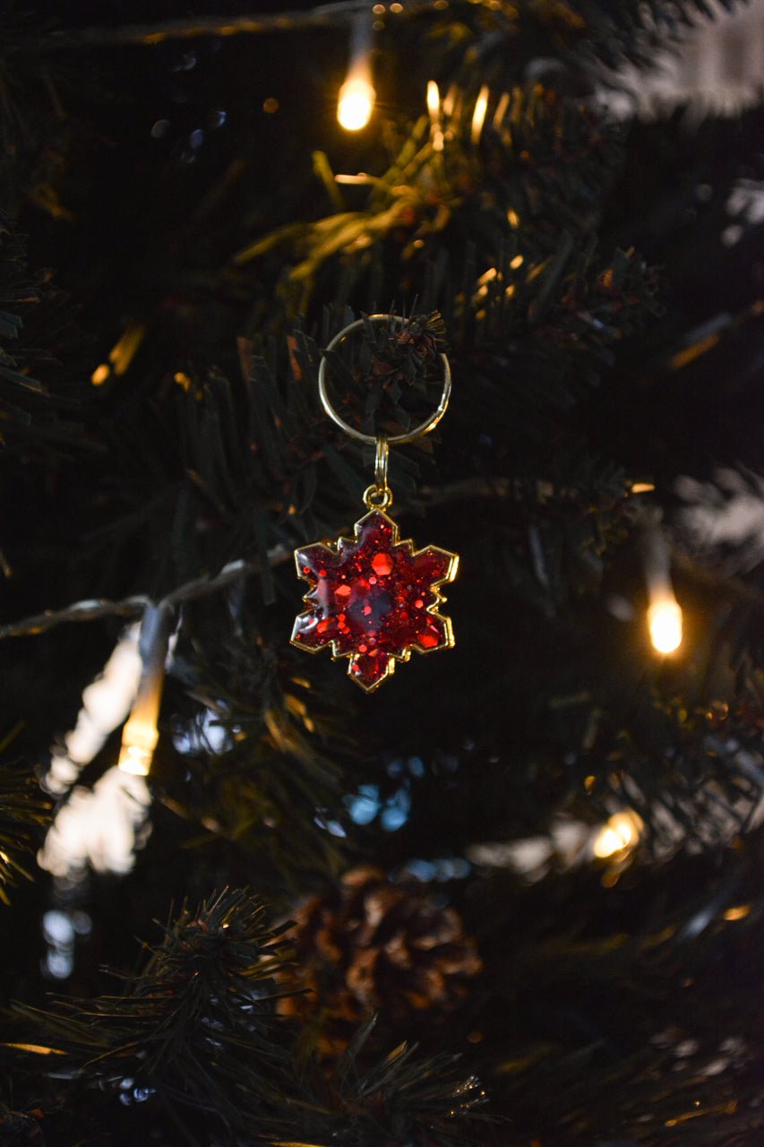Snowflake Collar Charm - Calm Dog Games