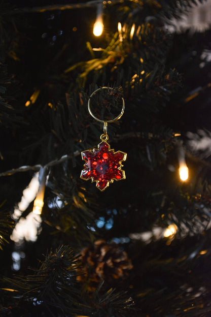 Snowflake Collar Charm - Calm Dog Games