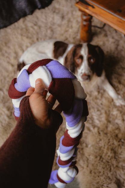 "The Forager’s Plait" – Snuffle Toy Puzzle (X - Large) - Calm Dog Games