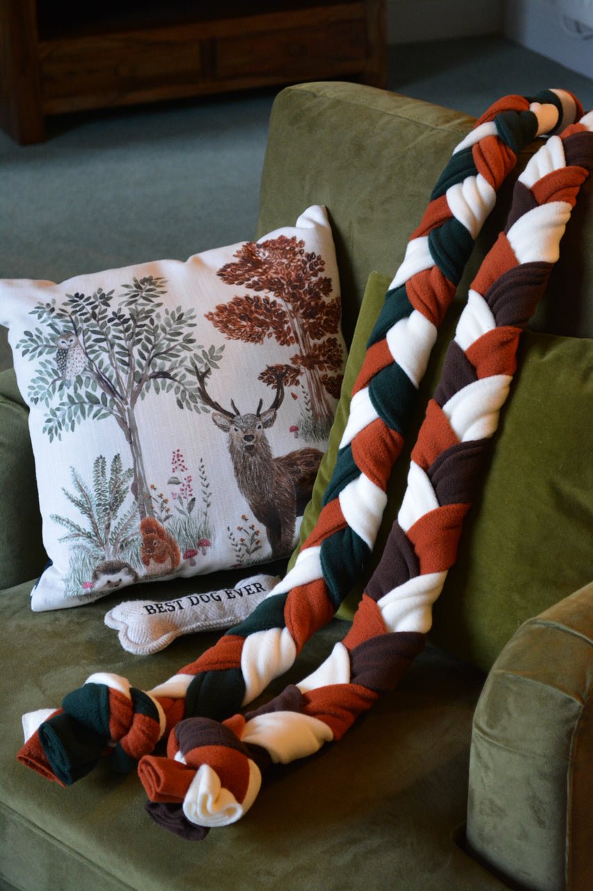 "The Forager’s Plait" – Snuffle Toy Puzzle (X - Large) - Calm Dog Games