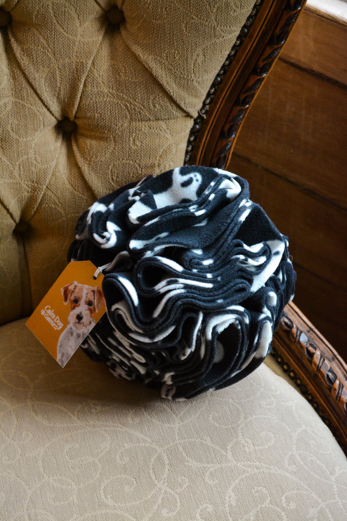 Trick or Treat Snuffle Ball Puzzle Feeder Toy - Calm Dog Games